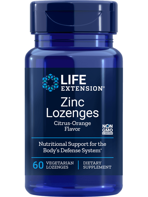 Cynk Zinc Lozenges do ssania – 60 pastyl.