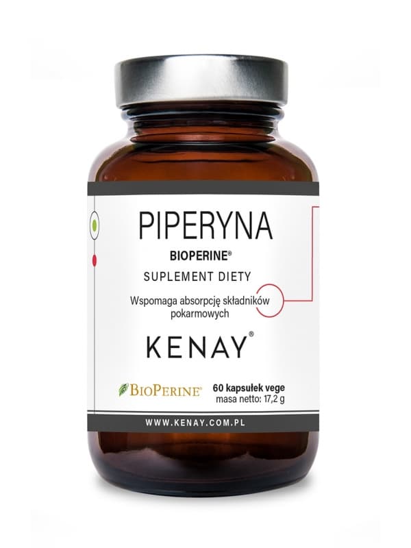 PIPERYNA BIOPERINE® ekstrakt z czarnego pieprzu – 60 kaps.