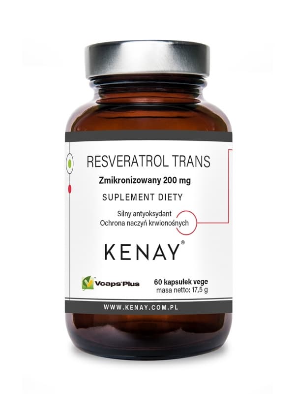 RESVERATROL Trans Zmikron. (200 mg) – 60 kaps.
