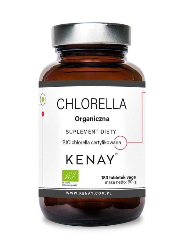 Chlorella organiczna w tabletkach BIO – 180 tabl.