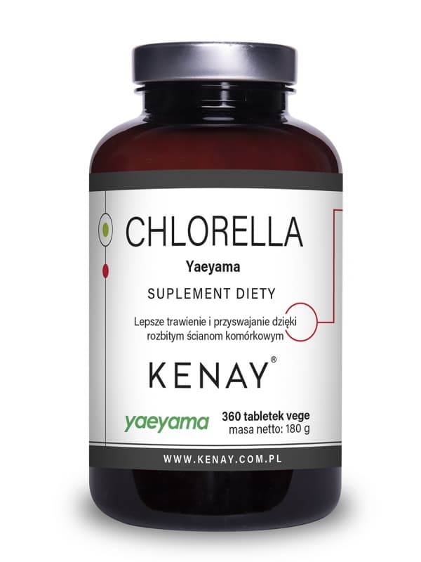 CHLORELLA Yaeyama w tabletkach – 360 tabl.