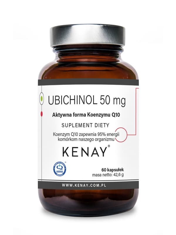 UBICHINOL zredukowany Q10 (50 mg) – 60 kaps.