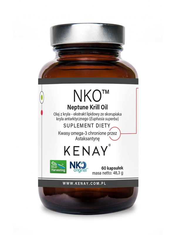 NEPTUNE KRILL OIL  NKO™ - olej z kryla – 60 kaps.
