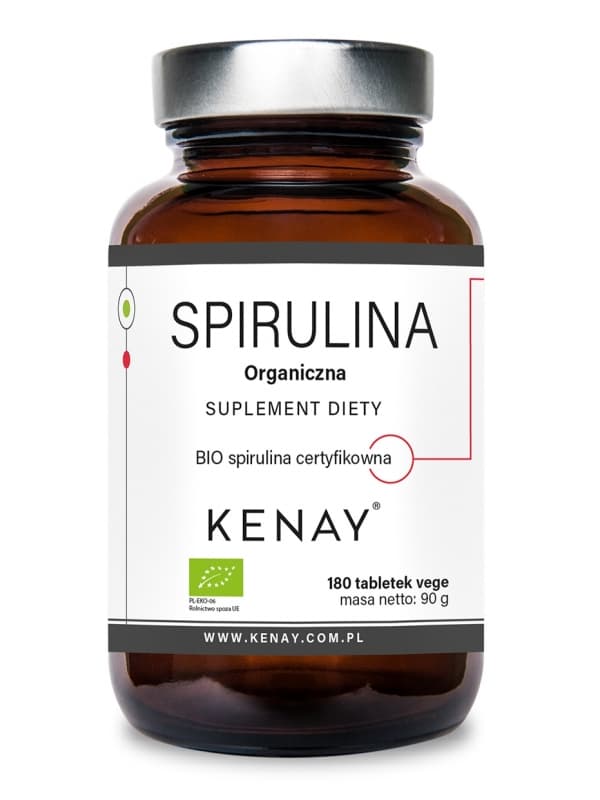 Spirulina organiczna BIO – 180 tabl.