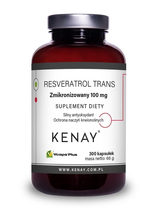 RESVERATROL Trans Zmikron. (100 mg) – 300 kaps.