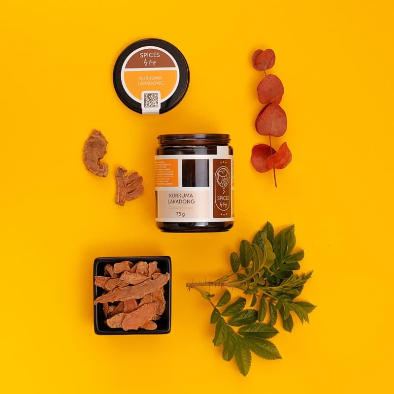 Kurkuma Lakadong – cięte kłącza 75 g