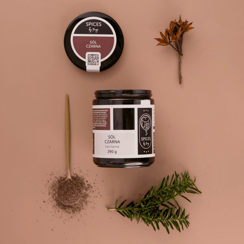 Sól czarna Kala Namak – 290 g