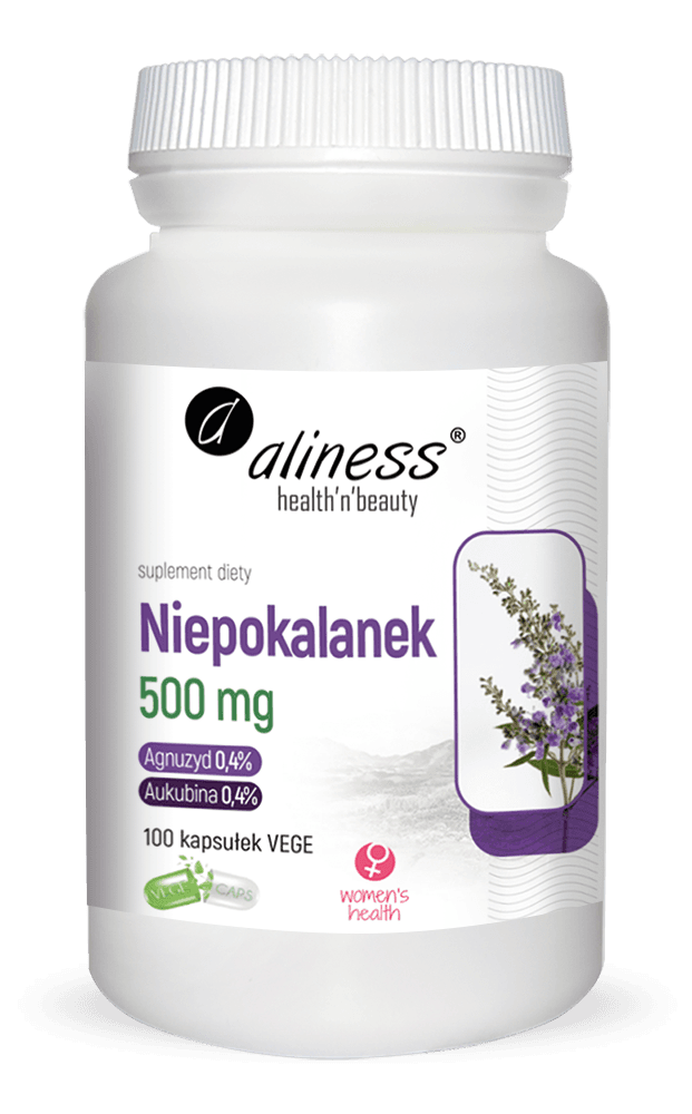 Niepokalanek 500mg (Vitex agnus-castus) x 100 Vege caps