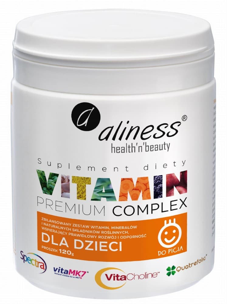 Premium Vitamin Complex dla dzieci, proszek 120g