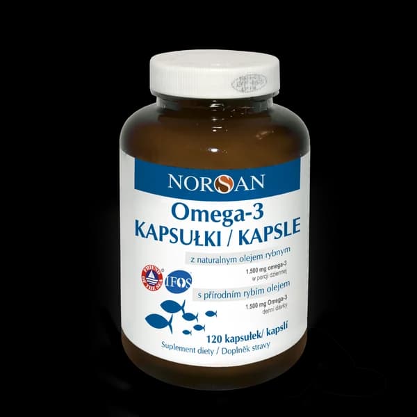Omega-3 120kaps. Norsan
