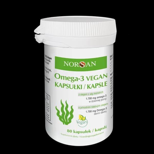 NORSAN Omega-3 Vegan 80kaps