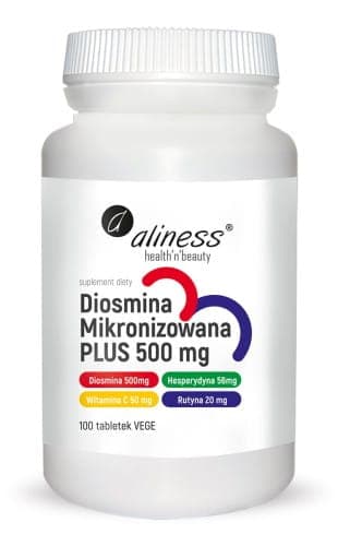 Aliness Diosmina Mikronizowana plus 100tabl