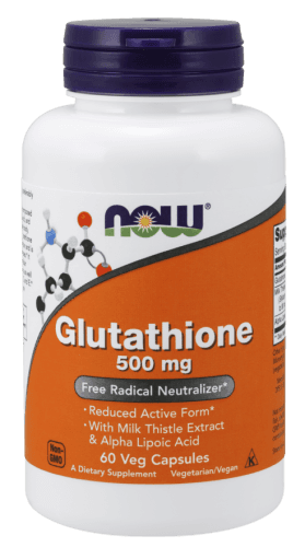 NOW FOODS Glutathione 500mg