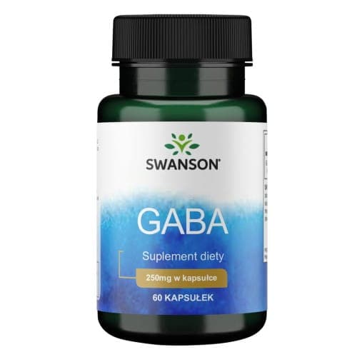 Swanson GABA 250mg 60kapsc