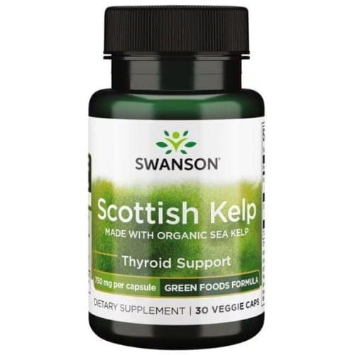 SWANSON Kelp Scottish 750mg 30kaps