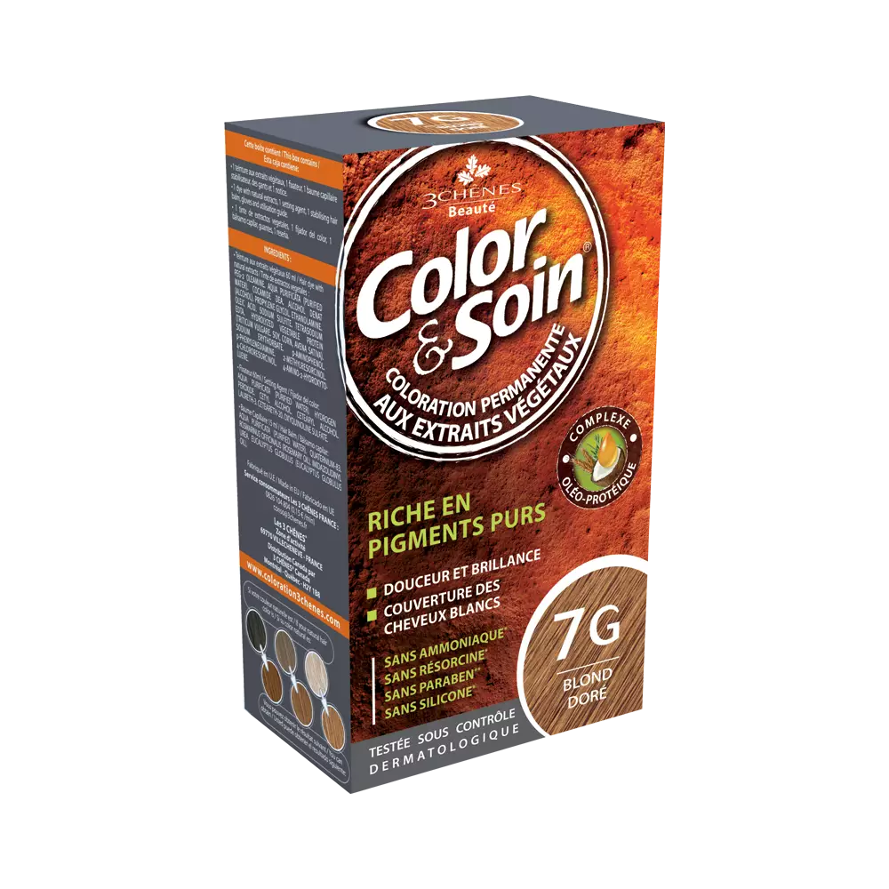 COLOR&SOIN Farba 7G Złocisty blond