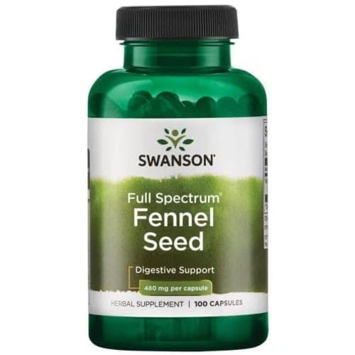 SWANSON Koper włoski Fennel Seed 480mg 100caps