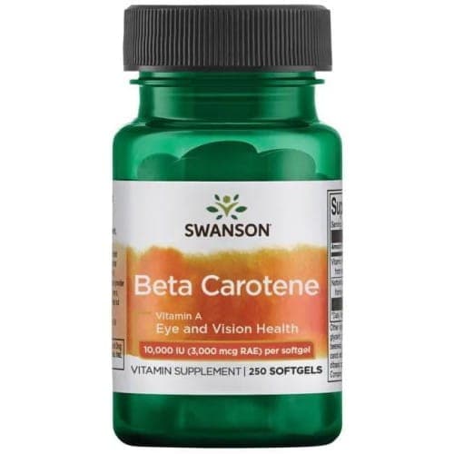 Beta Karoten 10000iu 250kaps Swanson