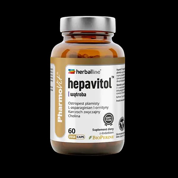 Pharmovit Hepavitol wątroba 60kaps