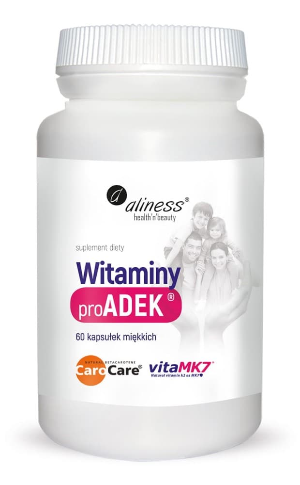 Witaminy ProADEK® - 60 kapsułek miękkich