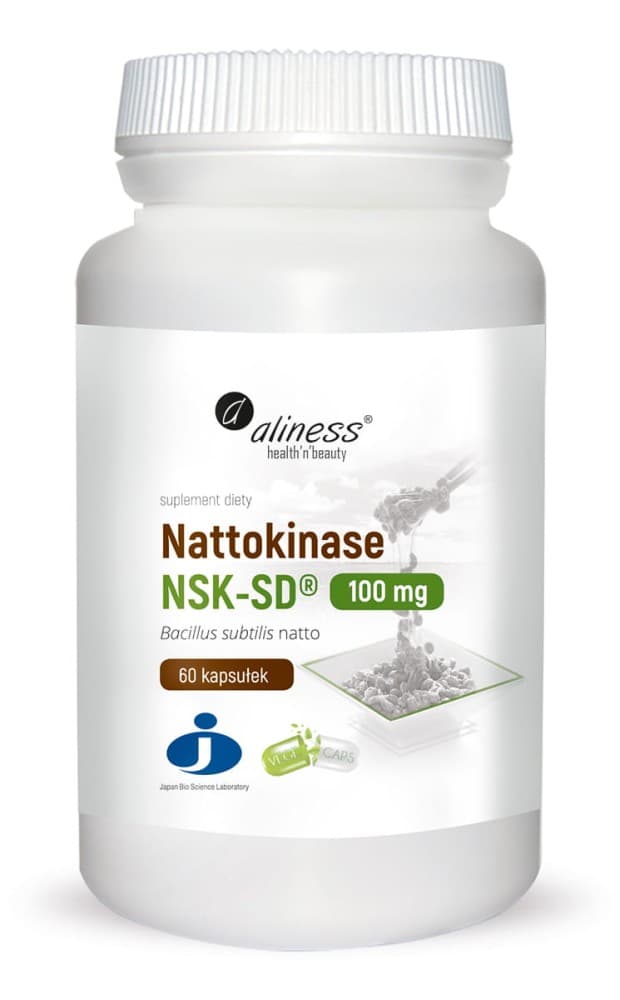 Nattokinase NSK-SD® 100mg 60 kapsułek