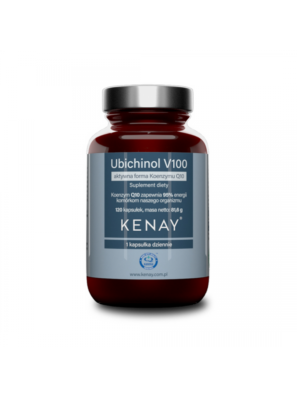 UBICHINOL V100 zredukowany Q10 (100 mg) – 120 kaps.