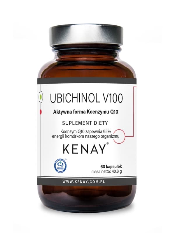 UBICHINOL V100 zredukowany Q10 (100 mg) – 60 kaps.
