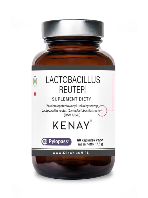 Pylopass Lactobacillus reuteri – 60 kaps.