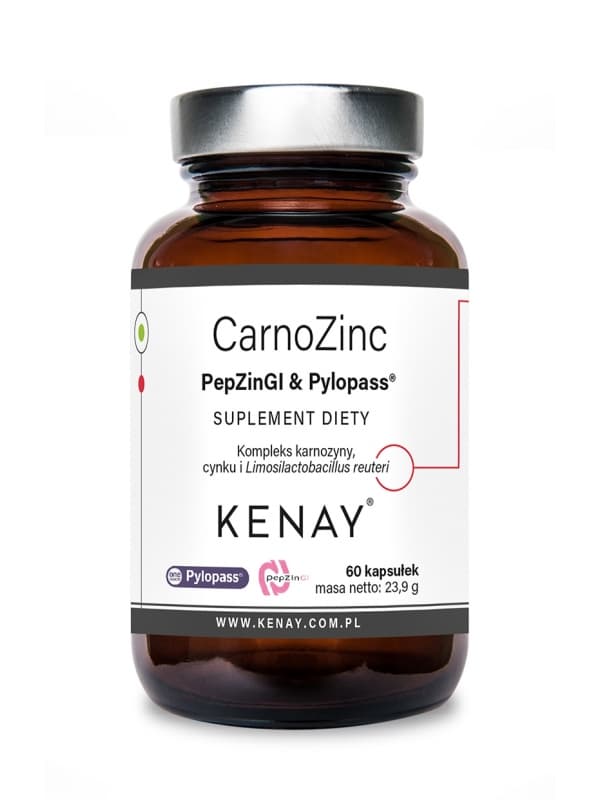 CarnoZinc (PepZinGI & Pylopass™ ) – 60 kaps.