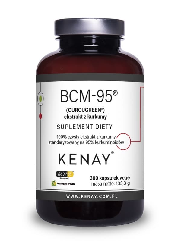 Kurkuma BCM-95 Curcugreen – 300 kaps.