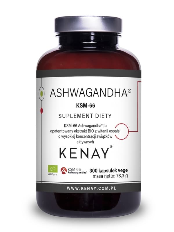 Ashwagandha KSM-66® BIO – 300 kaps.