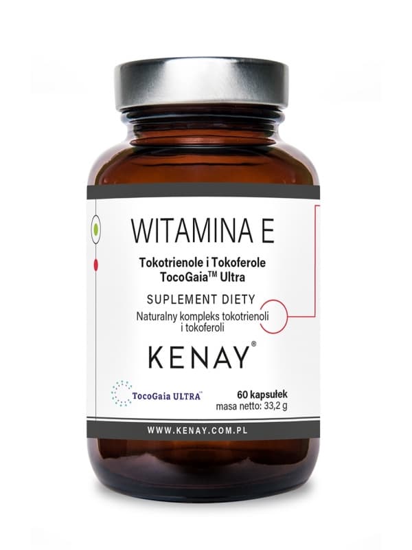 WITAMINA E Tokotrienole i Tokoferole TocoGaia® Ultra – 60 kaps.