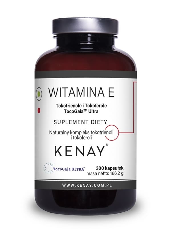 WITAMINA E Tokotrienole i Tokoferole TocoGaia® Ultra – 300 kaps.