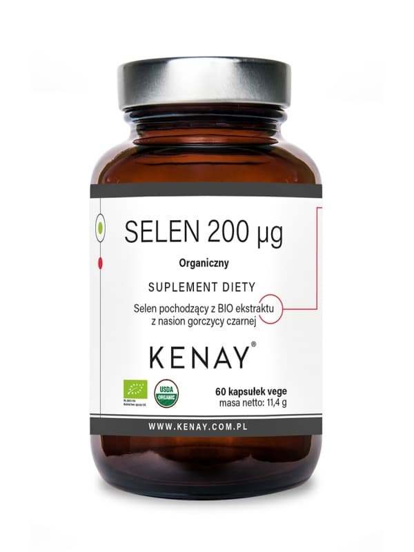 SELEN organiczny 200 mcg BIO – 60 kaps.
