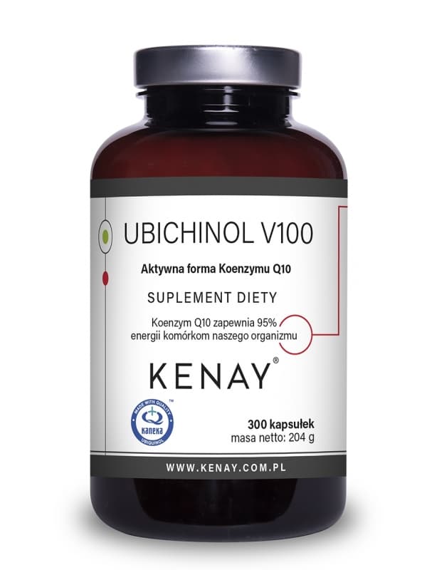 UBICHINOL V100 zredukowany Q10 (100 mg) – 300 kaps.