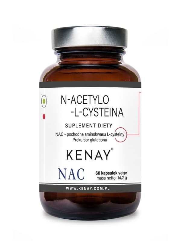 NAC N-acetylo-L-cysteina – 60 kaps.