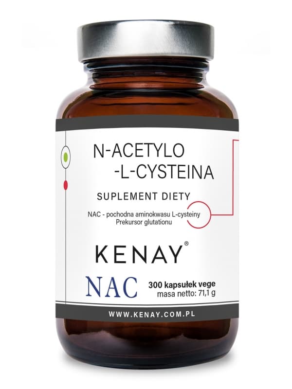 NAC N-acetylo-L-cysteina – 300 kaps.