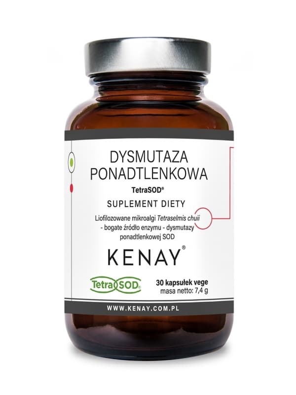 Dysmutaza ponadtlenkowa TetraSOD® – 30 kaps.