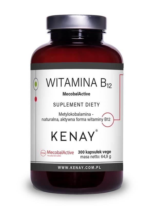 WITAMINA B12 (metylokobalamina) MecobalActive® – 300 kaps.