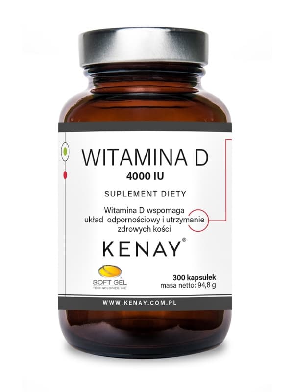 Witamina D 4000 IU – 300 kaps.