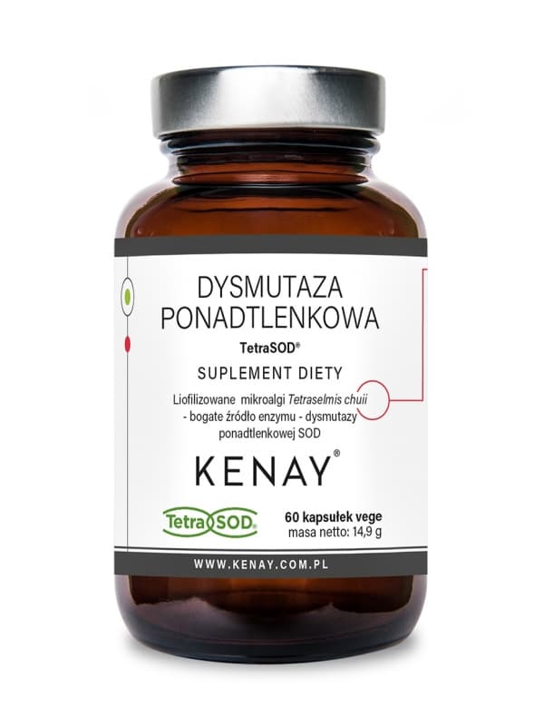 Dysmutaza ponadtlenkowa TetraSOD® – 60 kaps.