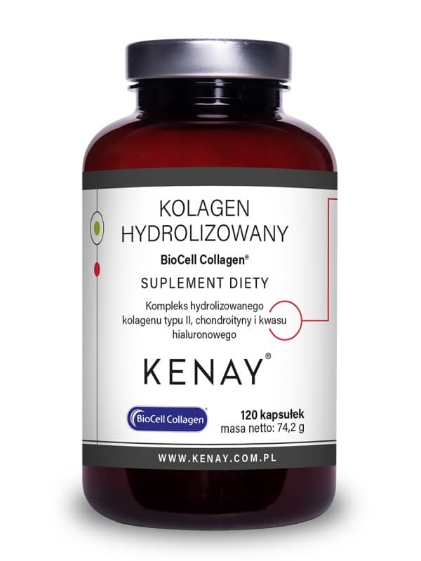Kolagen hydrolizowany Typu II BioCell Collagen – 120 kaps.