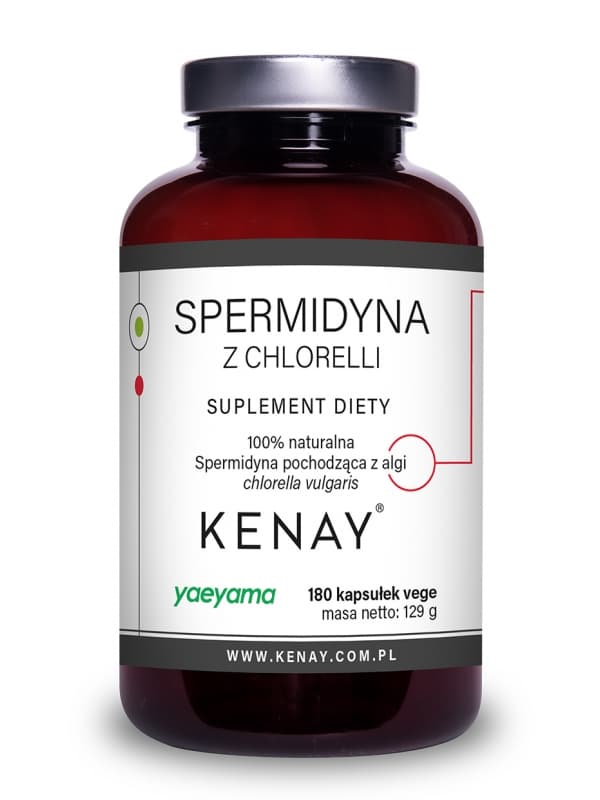 Spermidyna z chlorelli – 180 kaps.