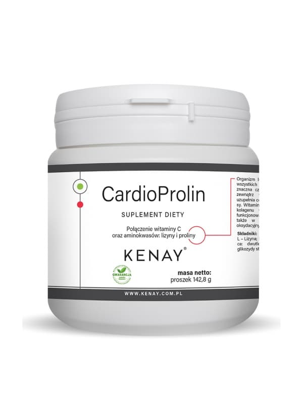 CARDIOPROLIN (l-prolina, l-lizyna, wit. C) – 140 g