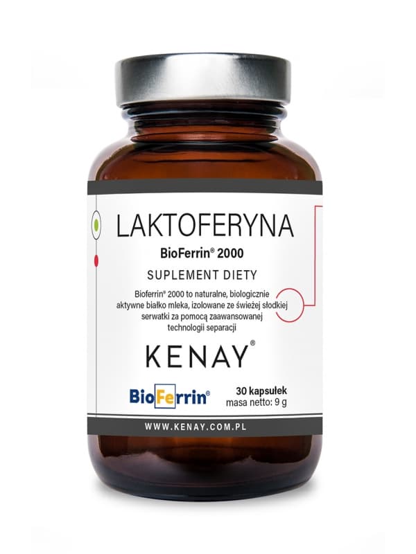 Laktoferyna BioFerrin® 2000 – 30 kaps.