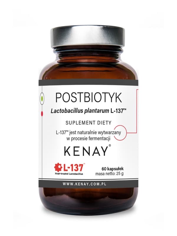 POSTBIOTYK Lactobacillus plantarum L-137 – 60 kaps.