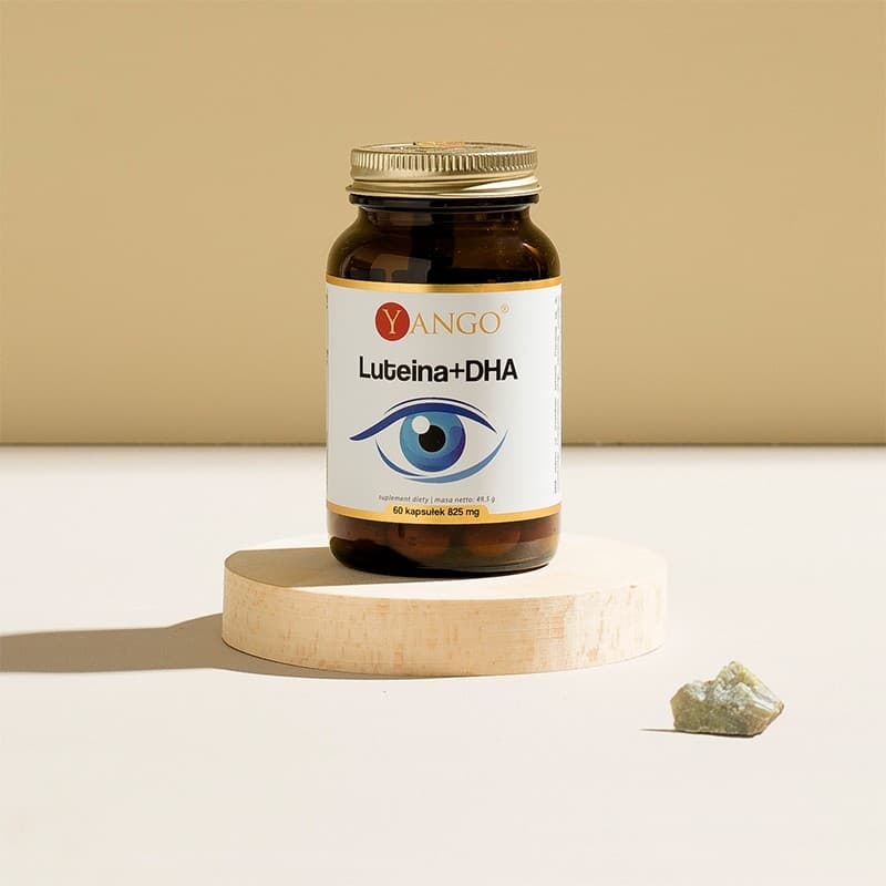 Luteina + DHA - Suplement na oczy - 60 kaps.