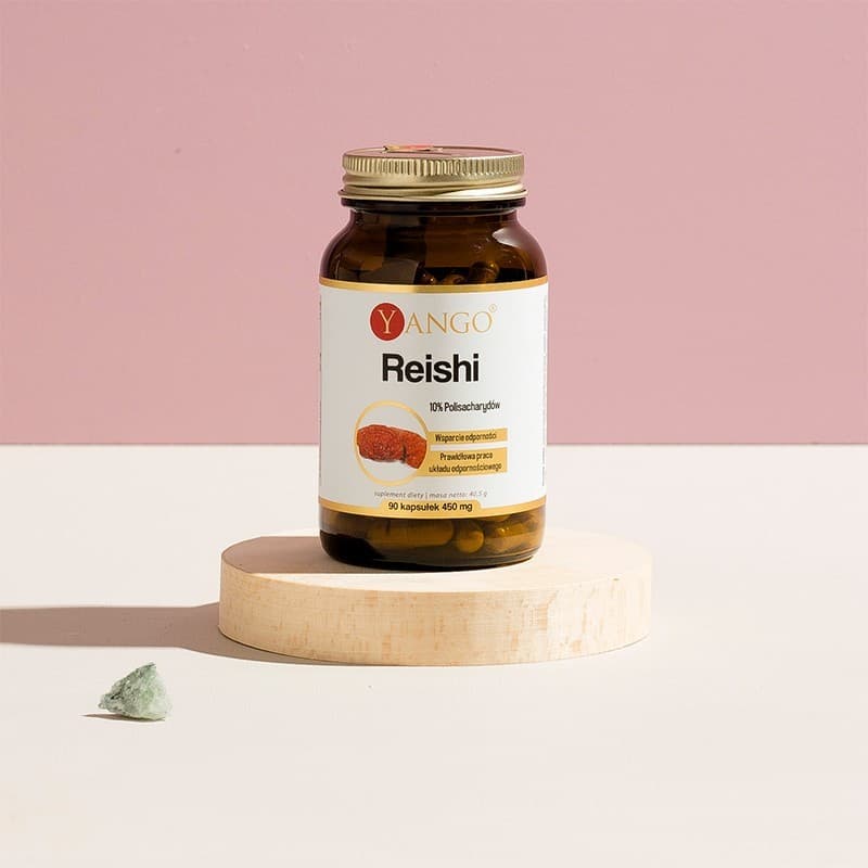 Reishi – ekstrakt 10% polisacharydów – 90 kaps.