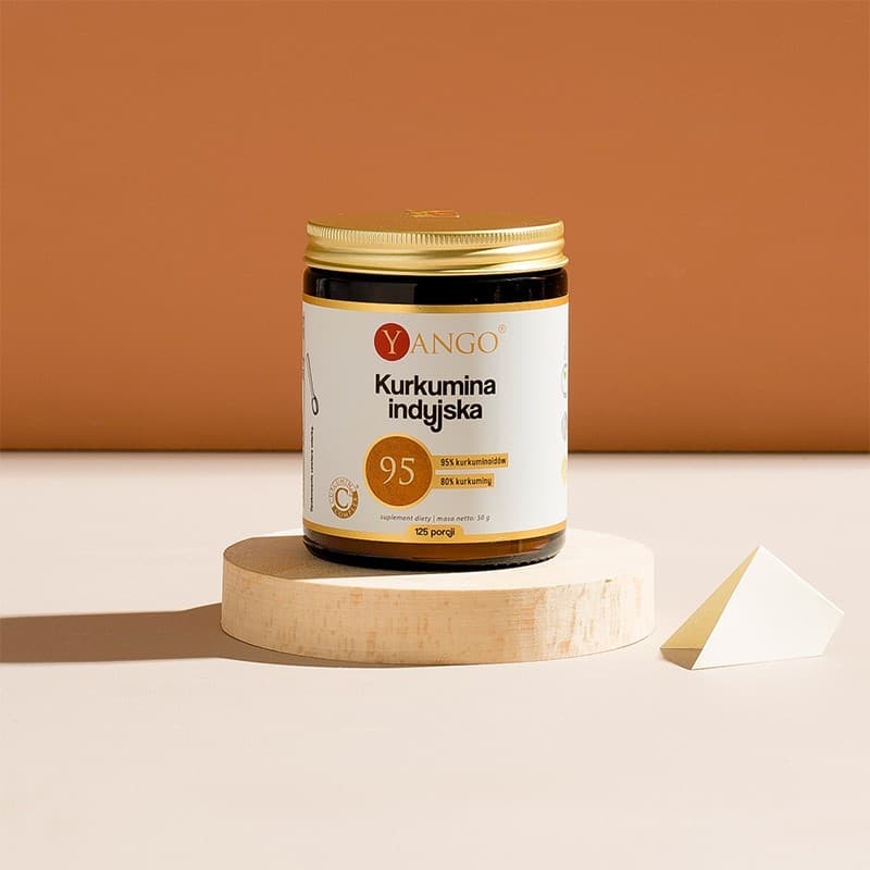 Kurkumina indyjska – 125 porcji – 50 g