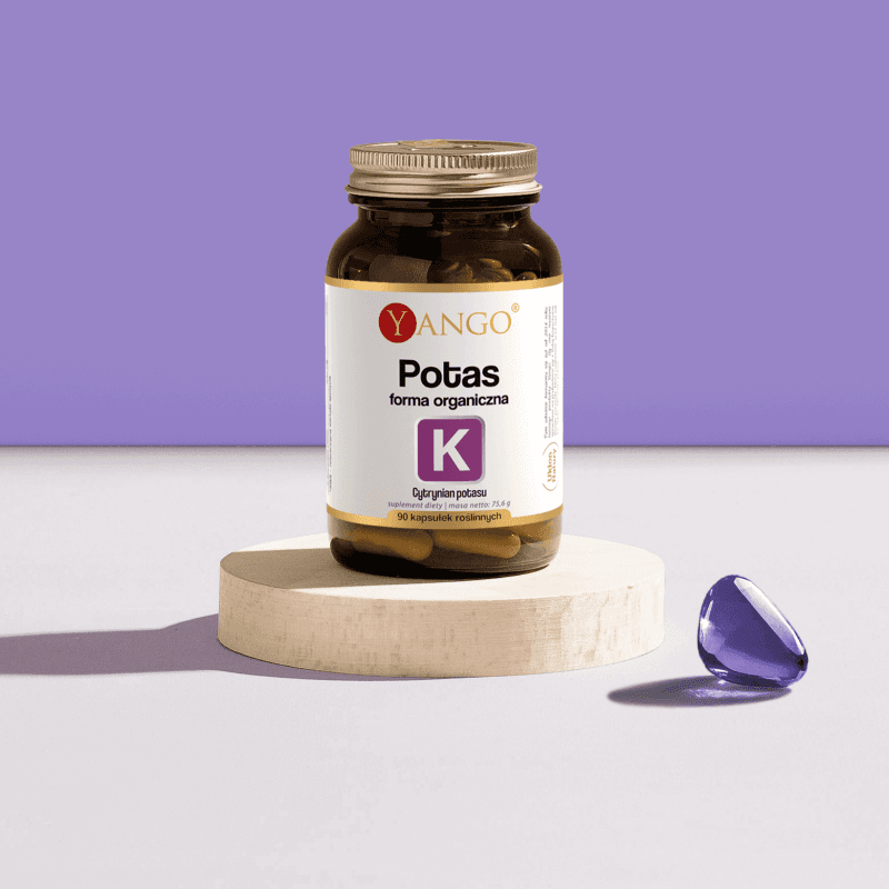 Potas – forma organiczna – 90 kaps.